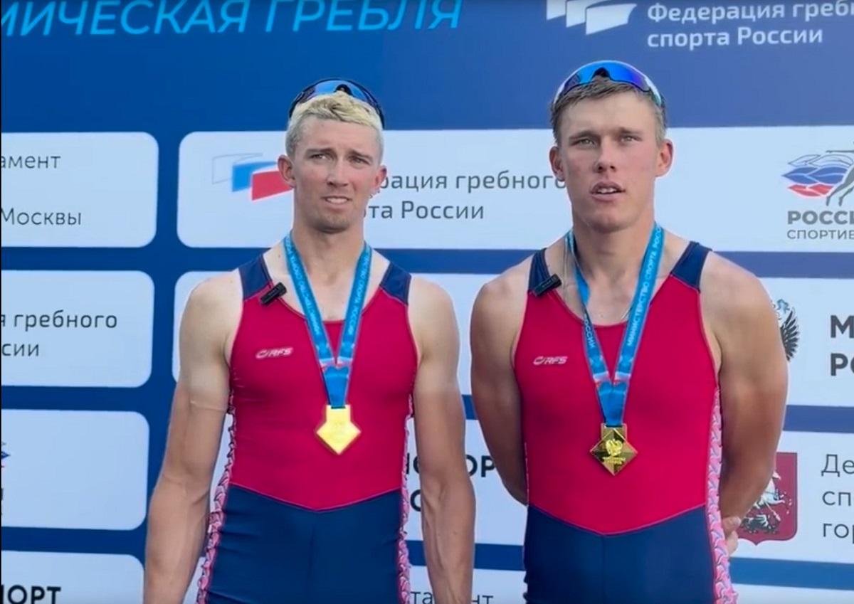 Гребец из Магнитогорска Александр Яковлев взял три медали на чемпионате России