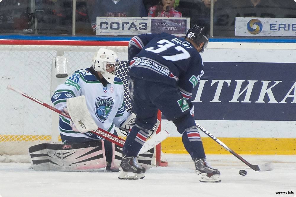Хоккей. Чемпионат КХЛ. Металлург VS Югра. 30 января 2015 г. 5:3