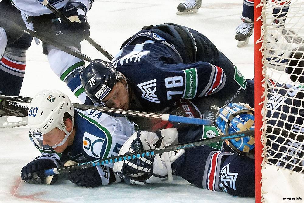 Хоккей. Чемпионат КХЛ. Металлург VS Югра. 30 января 2015 г. 5:3