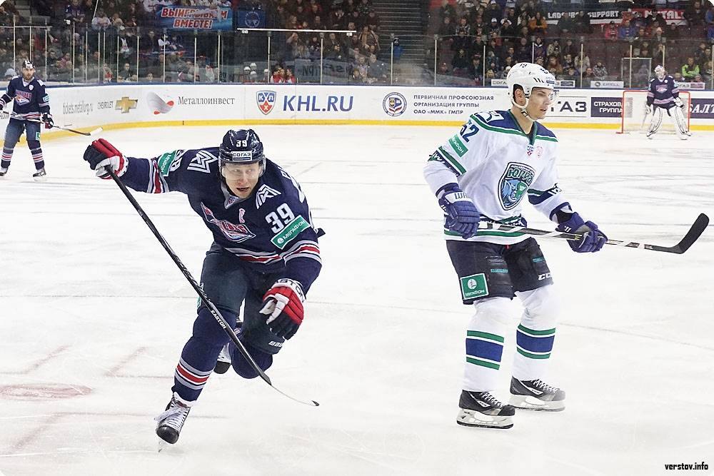 Хоккей. Чемпионат КХЛ. Металлург VS Югра. 30 января 2015 г. 5:3